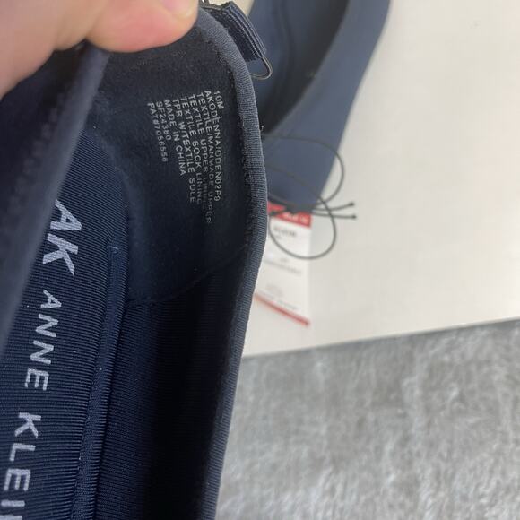 Anne Klein AK Iflex Akodenna Navy Flats Women’s Doll Shoes Size 10M Navy Blue - Picture 10 of 15